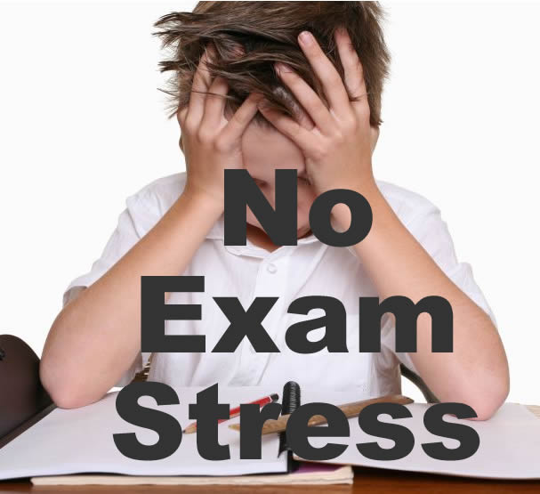 Deal with exam stress