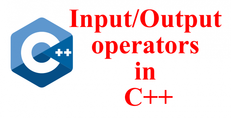 Input and output operators in C++